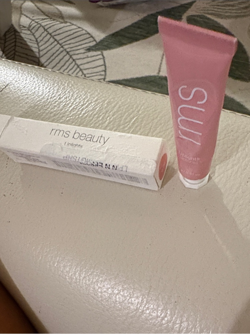 RMS Beauty Liplights Tinted Lip balms in bare